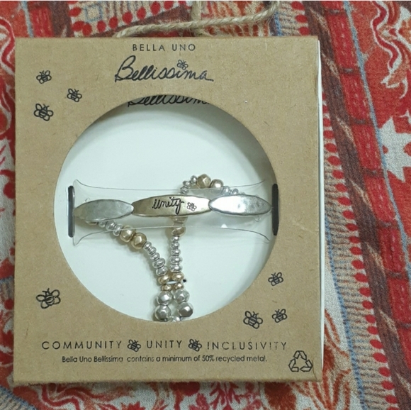 UNITY Statement Stretch Bracelet NWT - Picture 2 of 6